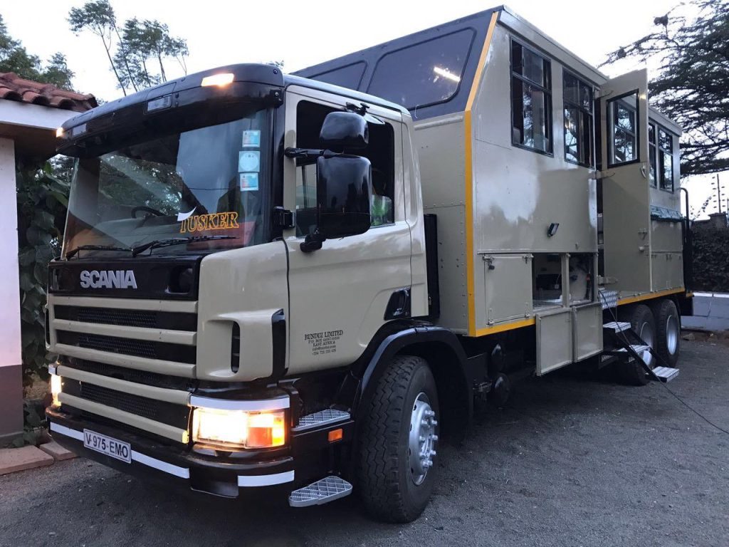Overland safari Truck