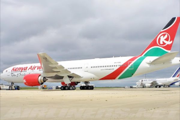 Kenya Airways to suspend passenger flights to the UK from Friday until further notice.