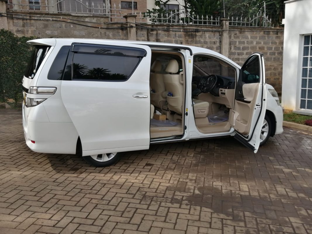 Toyota Alphard for hire